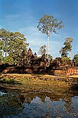 Banteay Srei temple - the 2nd enclosure from the moat